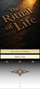 The Ritual of Life The Science of Change Ritual Cards Android application